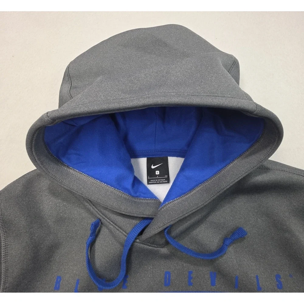 Duke University Nike Hoodie Mens S Basketball Pullover Sweatshirt LIMITED USE‎